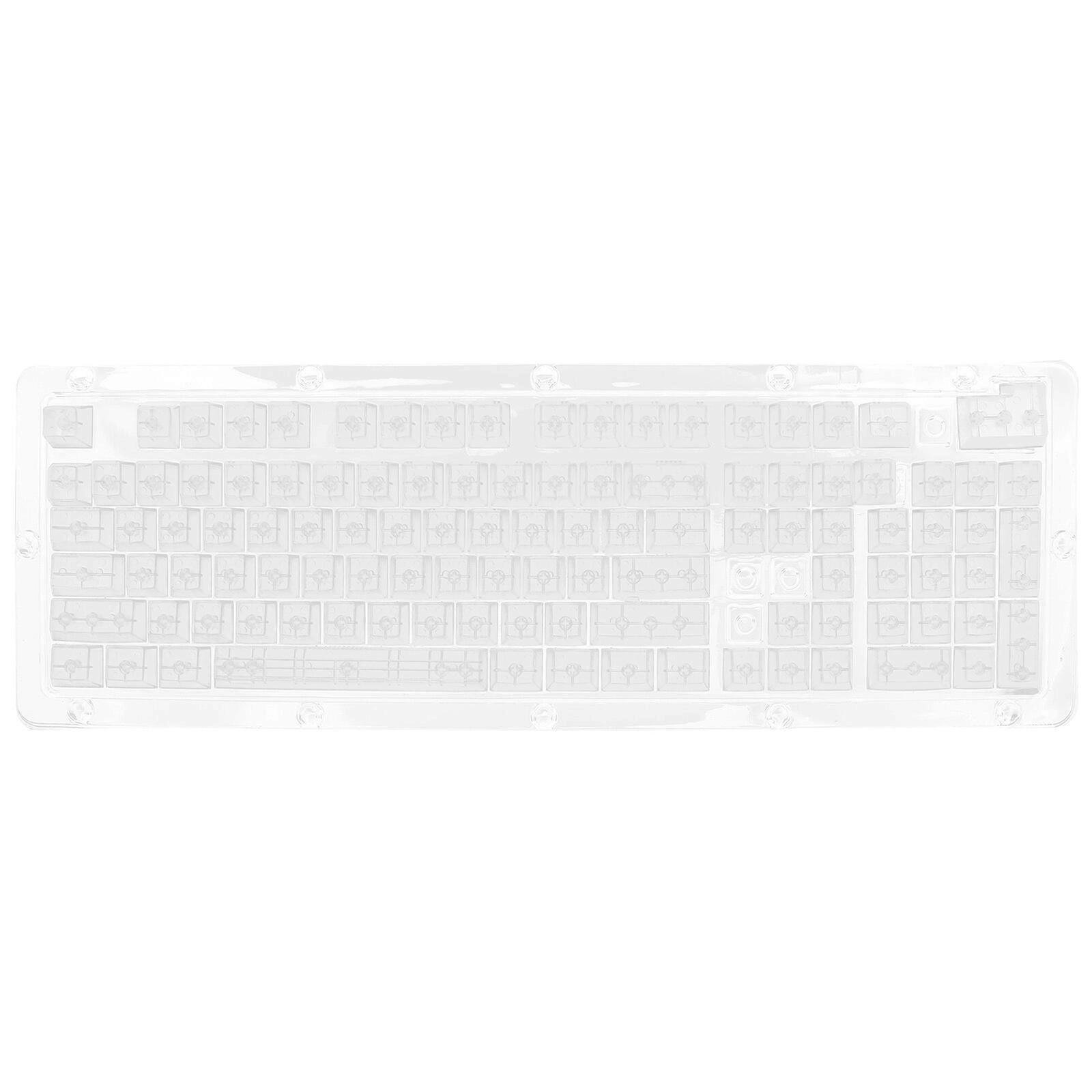 1 Set of Mechanical Keycaps Keyboard Keycaps Semi-transparent Keycap Accessory for Gaming Keyboard
