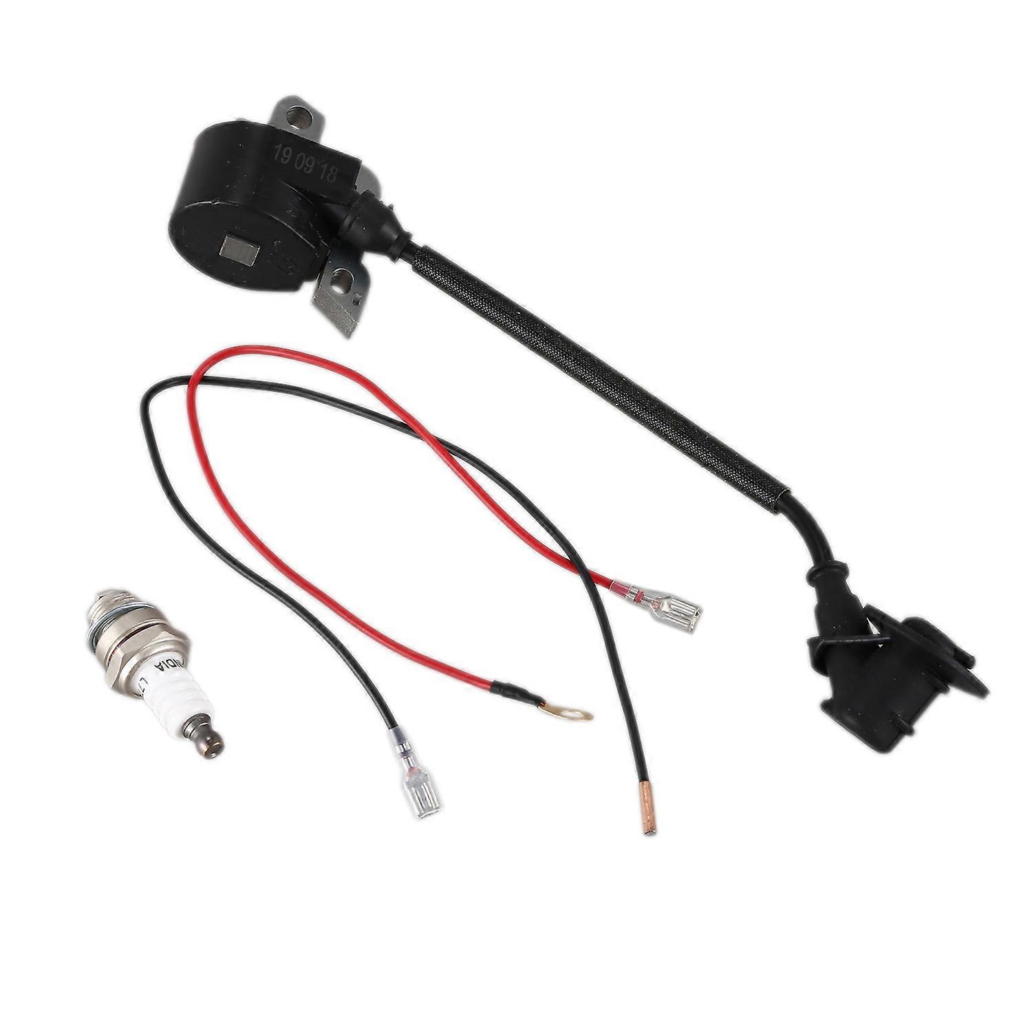Ignition Coil Spark Plug and Wires for MS660 066 046 MS460 MS650 Chainsaw Replace 400 1314