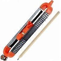 Contour Gauge Ruler with Lock, Profile Tracing Ruler with Pencil, Contour Ruler for Accurately Copyi