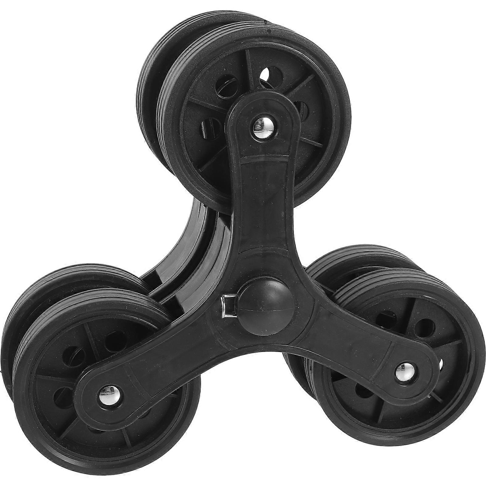 1 Pair Shopping Trolley Caster Shopping Cart Wheels Cart Wheel Replacement Trolley Triangle Wheel