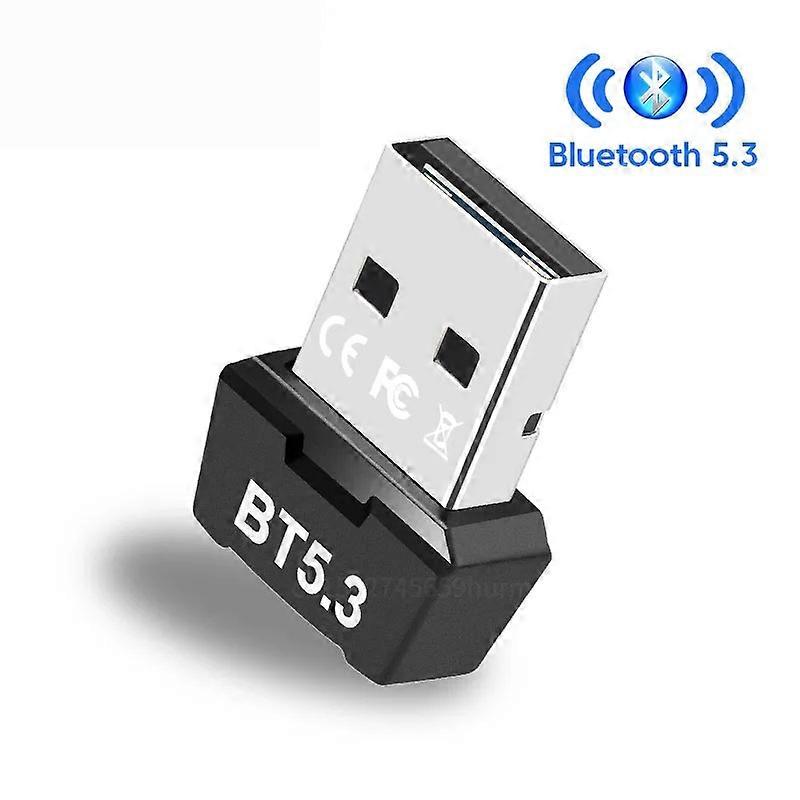Bluetooth Adapter for Pc laptop Usb Bluetooth 5.3 Dongle Bluetooth Receiver for Speaker Mouse Keyboard Music Audio Transmitter