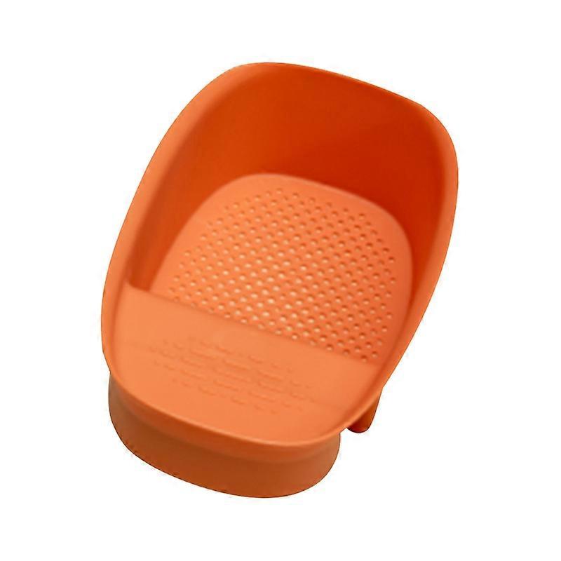 Drain Basket Multi-use Draining Design Plastic Kitchen Drain Basket for Home