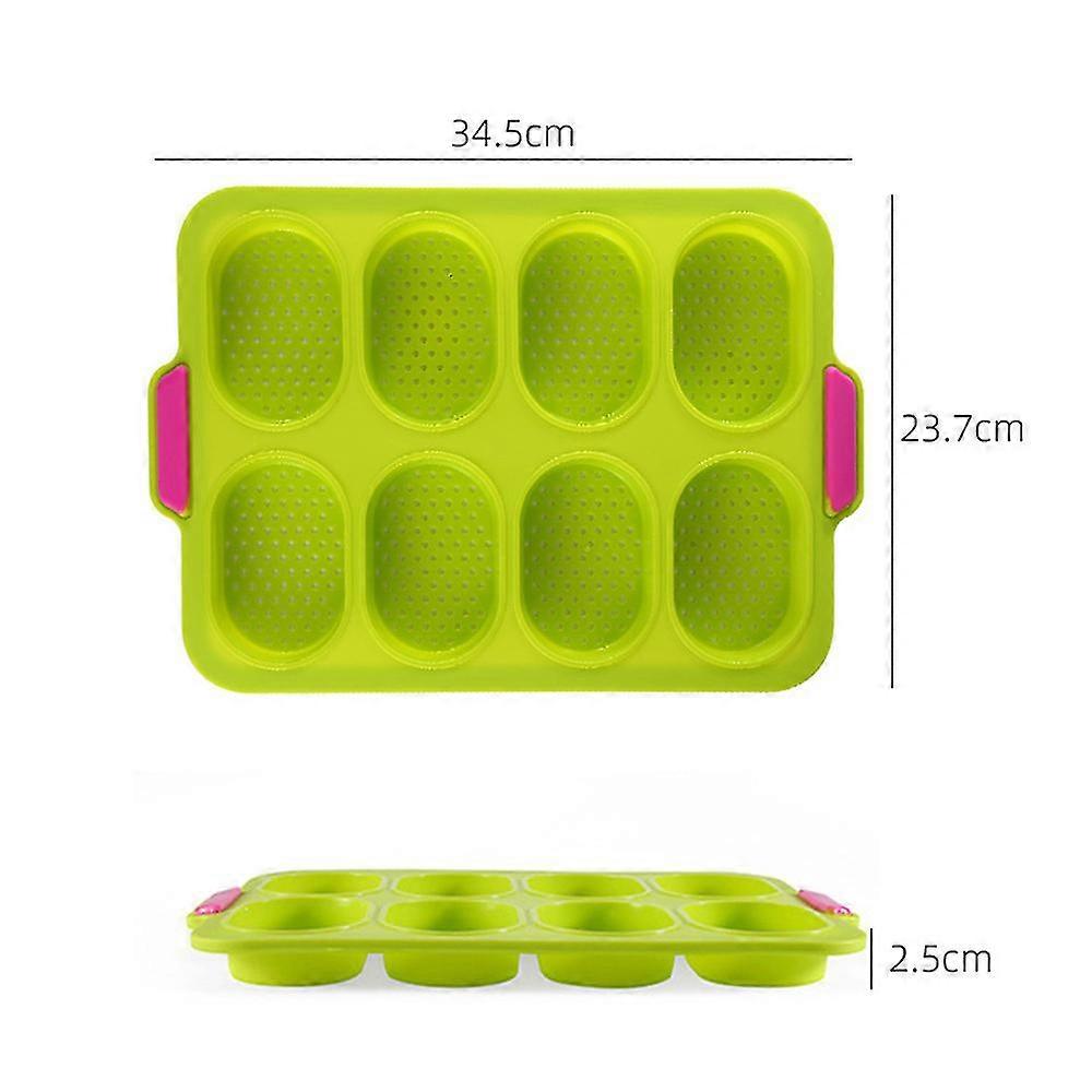 Mini Baking Mold Tray Silicone Bread Non Stick Pan Mould