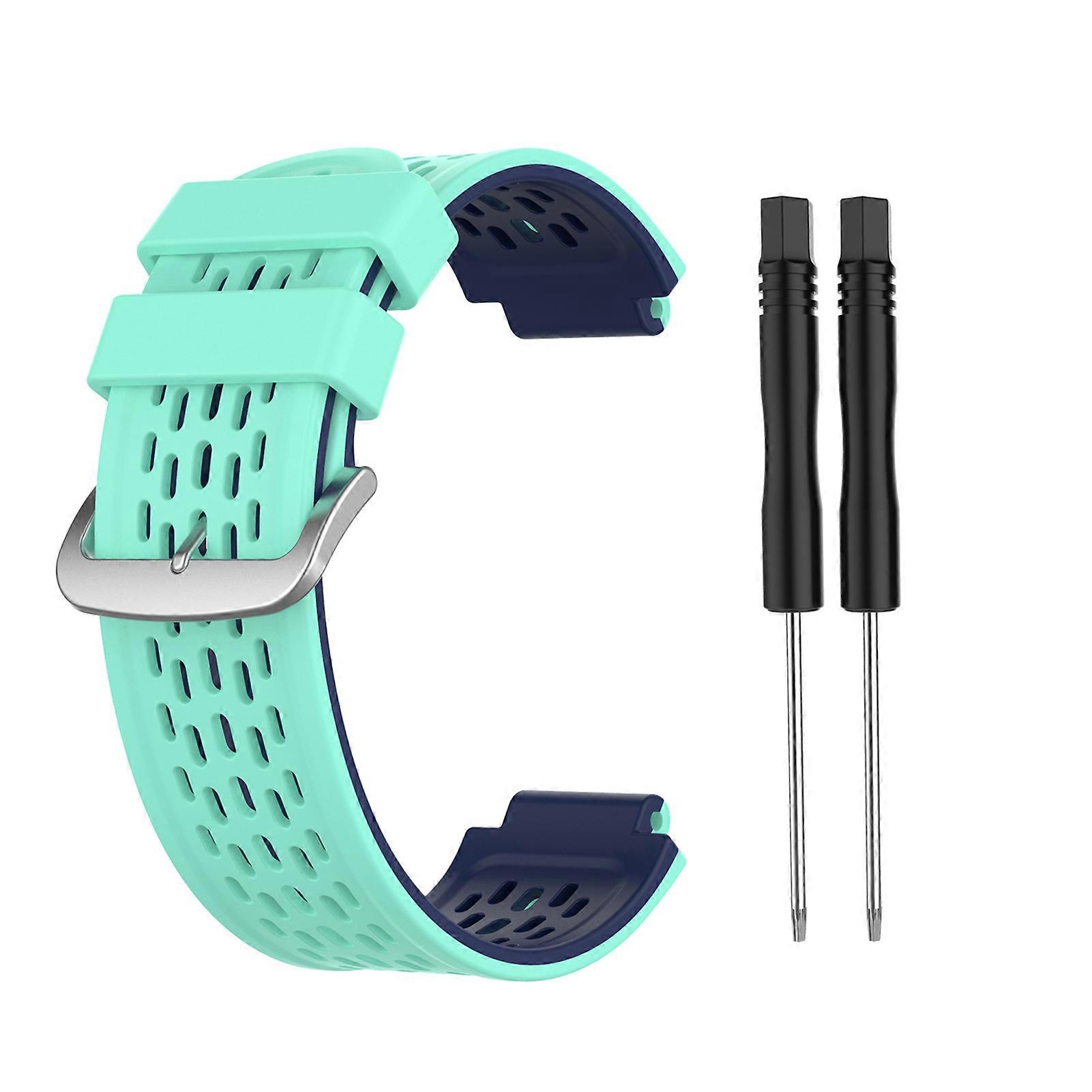 Watch Band ComCompatibletable Adjustable Silicone Multi-color Silicone Watch Band Compatible Garmin Approach S2/S4/Vivoactive