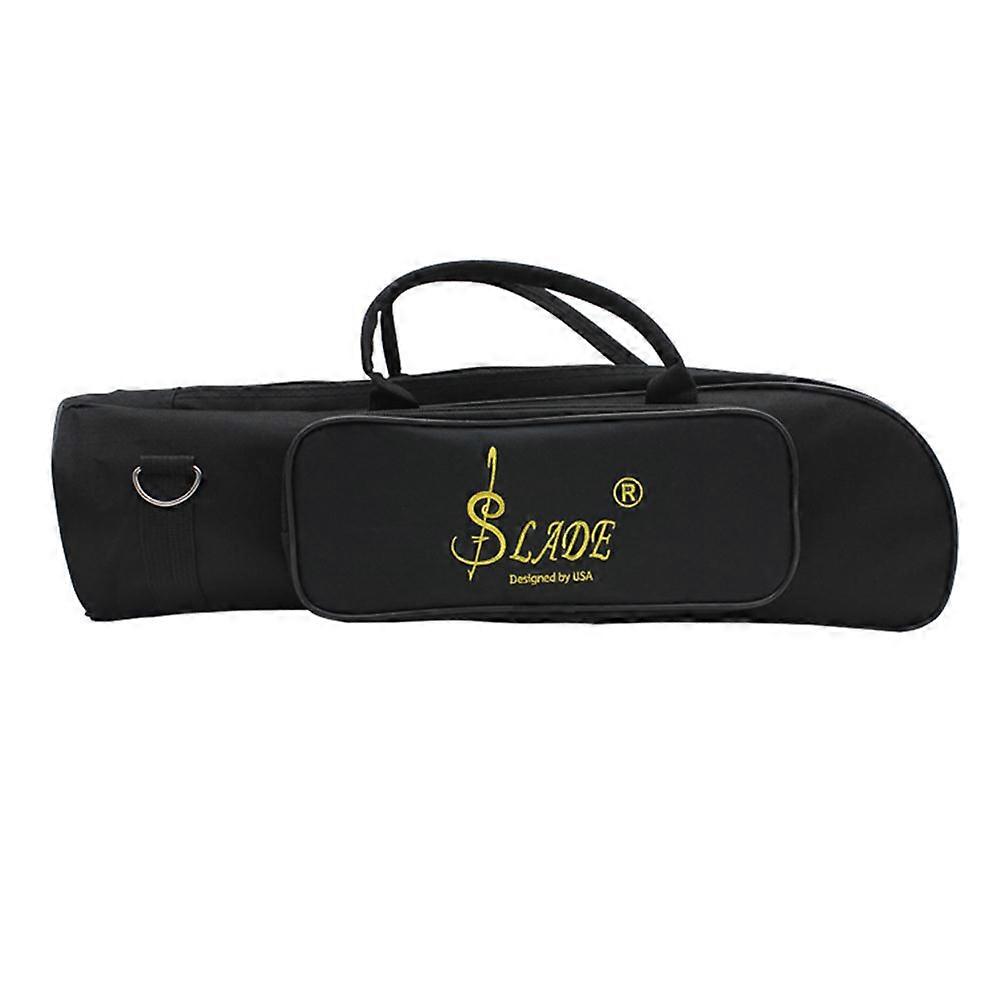 B-flat Trumpet Bag Durable Conventional Shoulder Handheld Case Bag Black