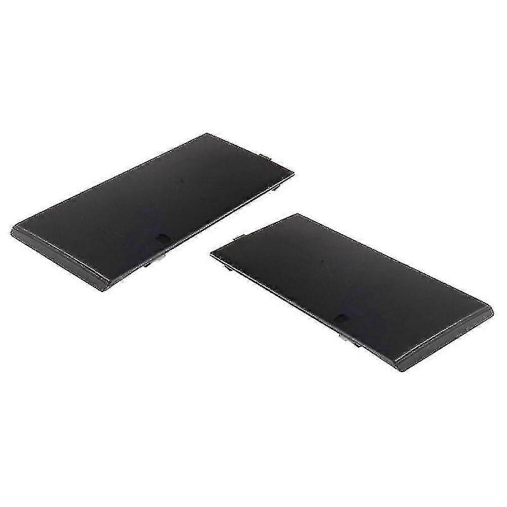 1pair Car Front Bumper Tow Hook Cover Cap Towing Hole Lid Trailer Cap