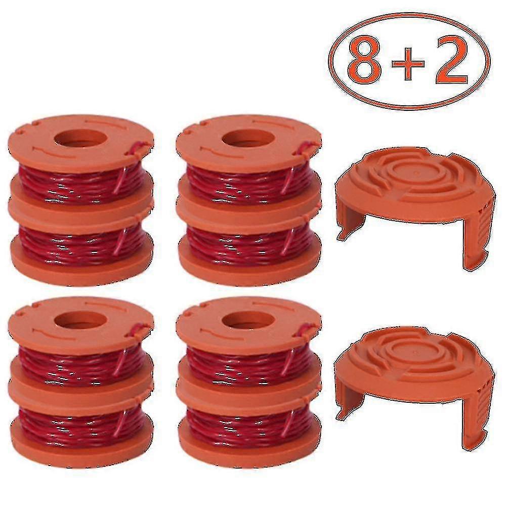 Line Mowing Wire Lawn Mower Accessory With 2 Covers -t