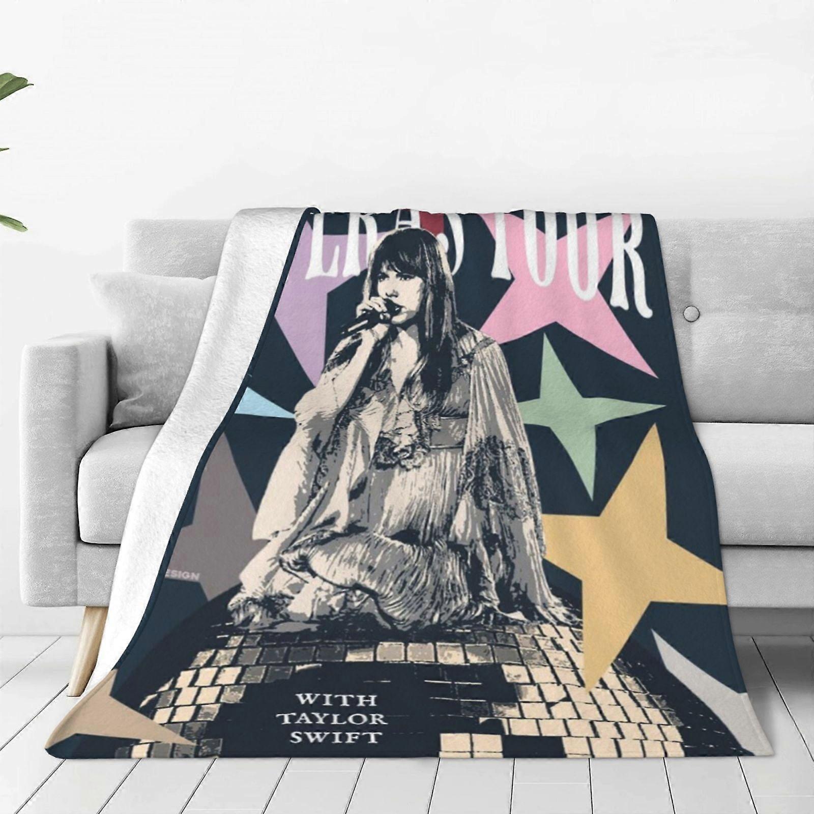 o340 Tay-Lor Swi-ft Fleece Blanket Super Soft Cozy Throw Blanket, Lightweight Fuzzy Comfy Flannel Blanket xMT9807