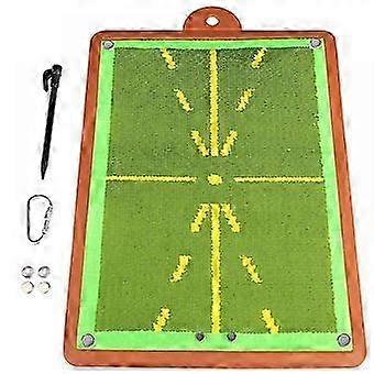 Golf Training Mat for Swing Detection Batting, Premium Golf Impact Mat, Path Feedback Golf Practice Mats