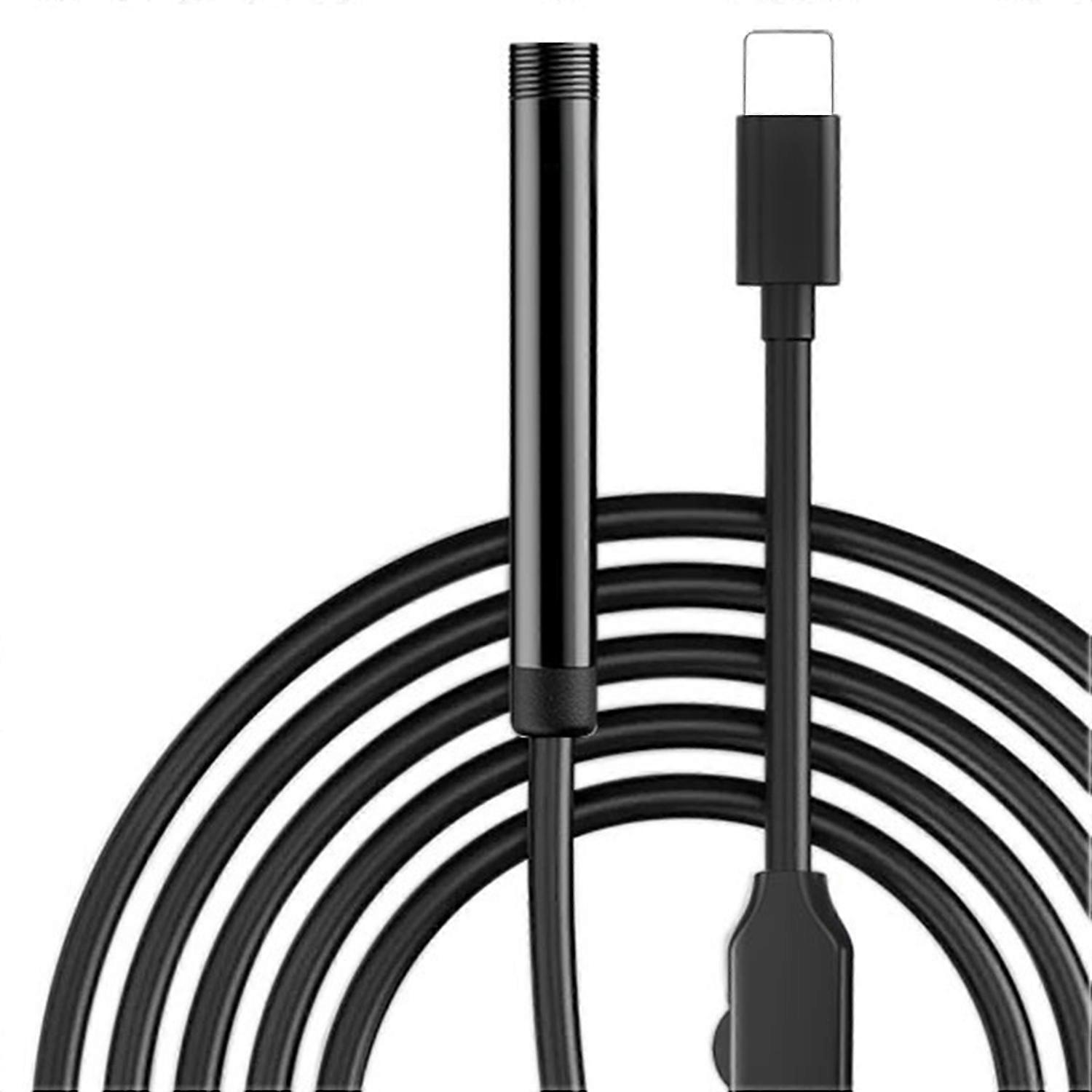 Inspection Endoscope Phone Scope Camera with Light IP67 Waterproof Easy Connection 1080P Borescope