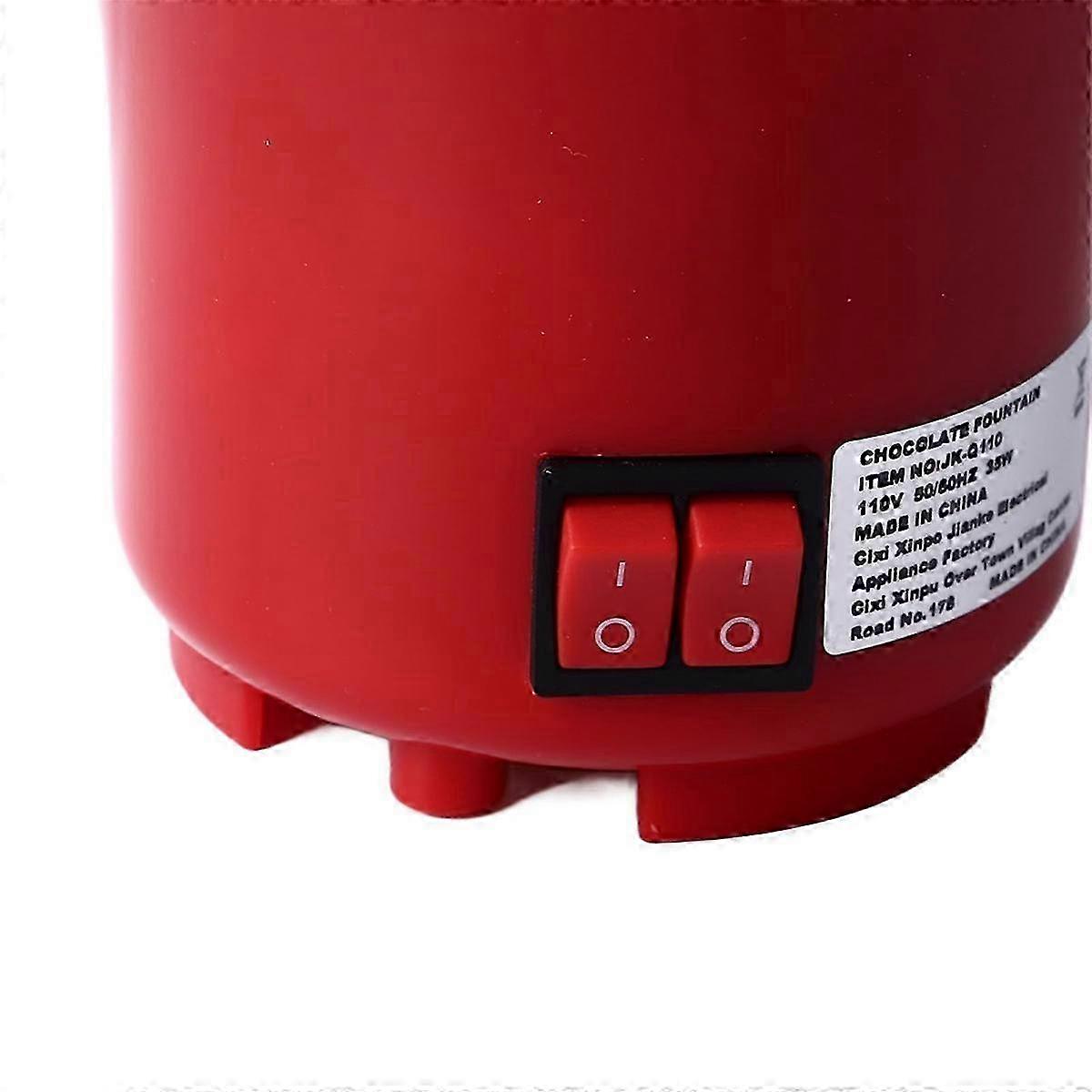 Three Layer Chocolate Fountain Machine Detachable Mini Nostalgia Melting Chocolate Fondue Chocolate Melt Fondue Eu Plug