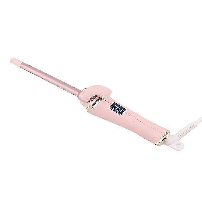9mm LCD Curling Iron with Ceramic Barrel, Adjustable Temperature