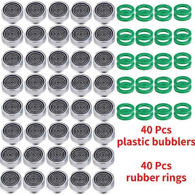 40個24mmキッチン洗面台蛇口エアレーター防滴フィルターメッシュコアウォーターセーバーアウトレットアクセサリー蛇口キッチン