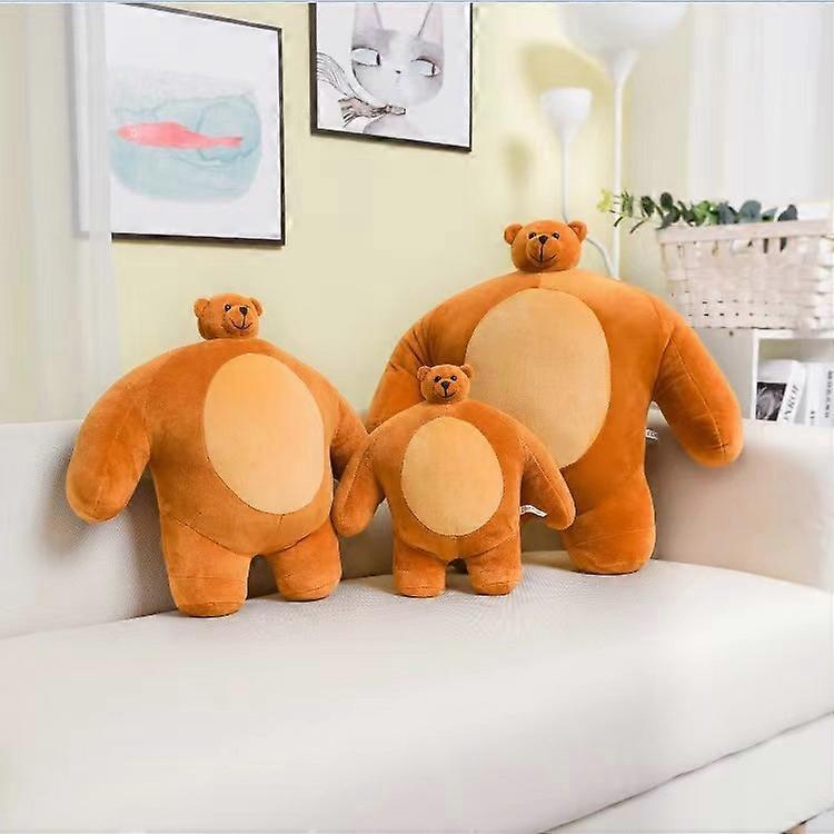 Funny Bear Plush Doll Tiny Headed Bear Pip Kids Toy