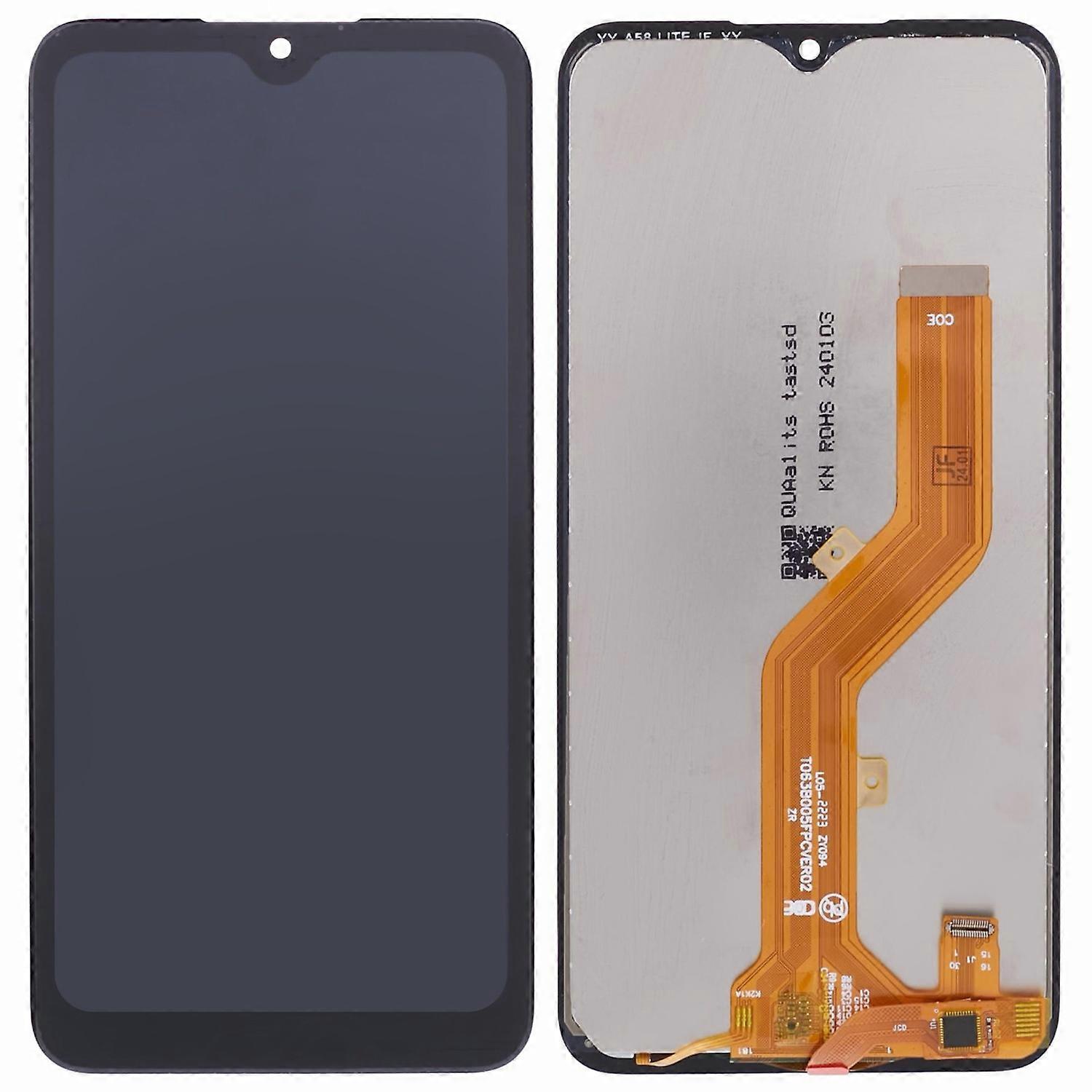 Type A For itel A04 Grade C LCD Screen and Digitizer Assembly Part,without Logo