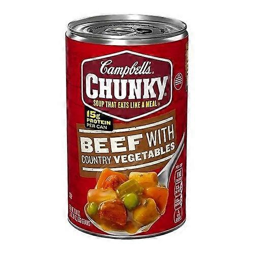 Campbell's Hovězí polévka Chunky, 515 ml (balení po 12 kusech)