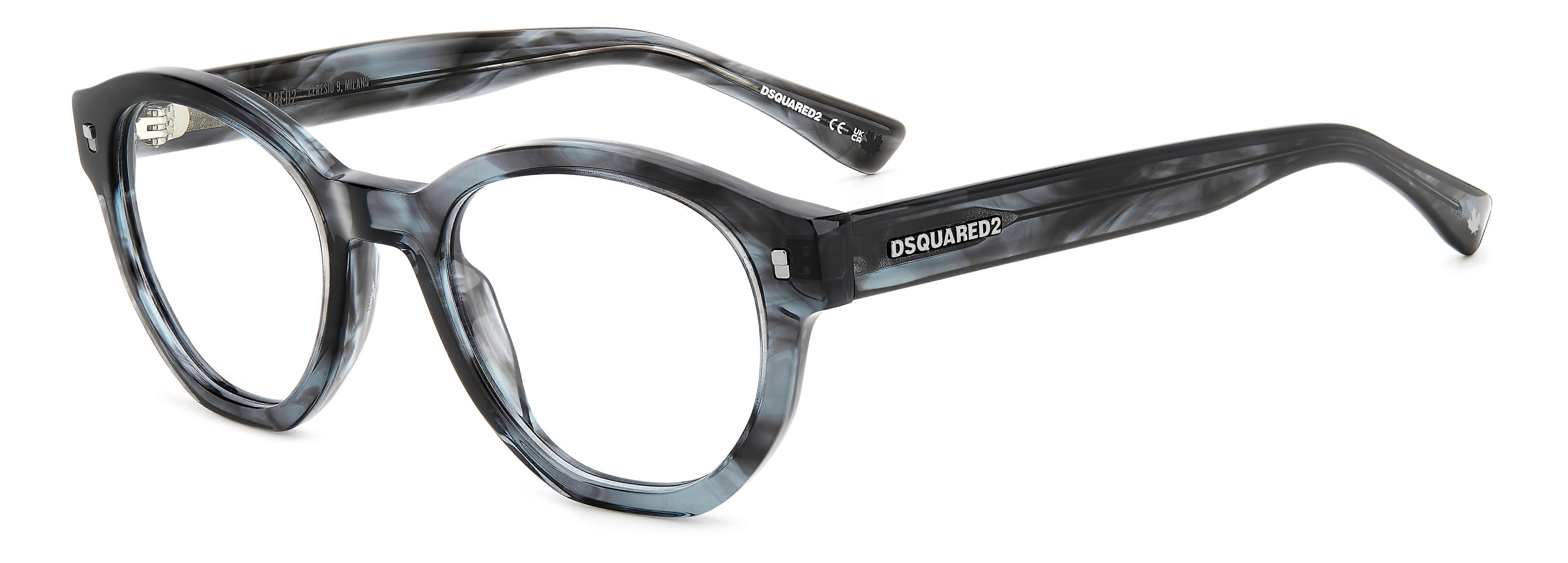 Eyewear Frames DSQUARED2 D2 0131 2W8 GREY HORN 50/21/145 MAN