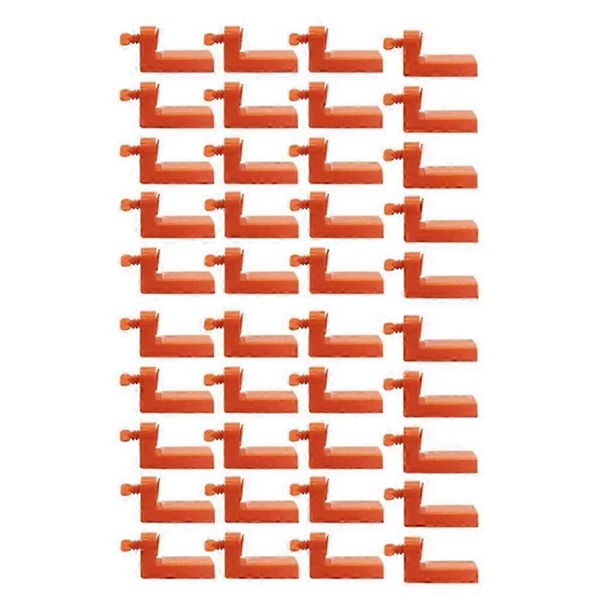 40pcs Male Angle Tile Leveling System Clips Spacers For Floor Wall Ceramic Fixing Laying Construction Tools Building