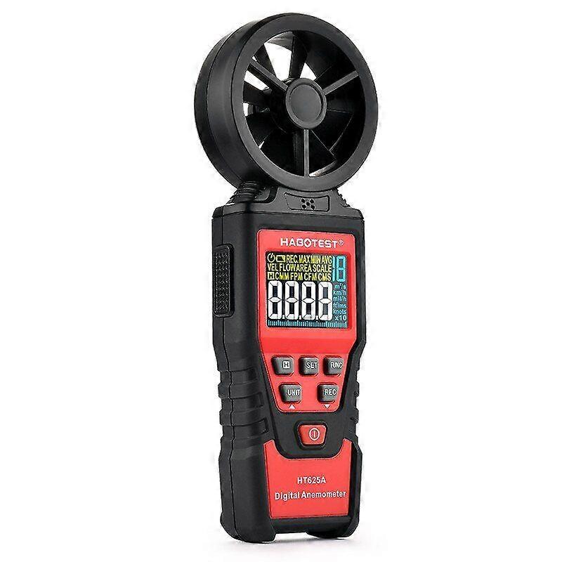 Handheld Color Display Digital Anemometers Wind Speed Gauge Meter Air Volume Speed Scale MAX MIN AVG Measuring
