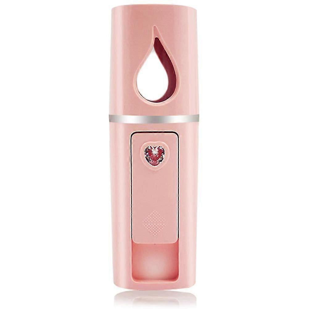 Portable Mini F Steamer Atomized Eyelash Extension With Mirror And 20 Ml Visible Water Tank$nano Spray Water Replenishing Device Portable Handheld