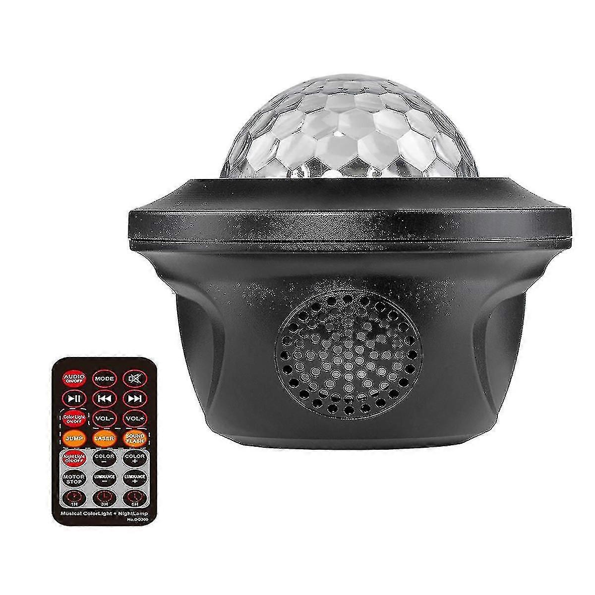 Star Projector With Bluetooth Music Speaker Remote Control