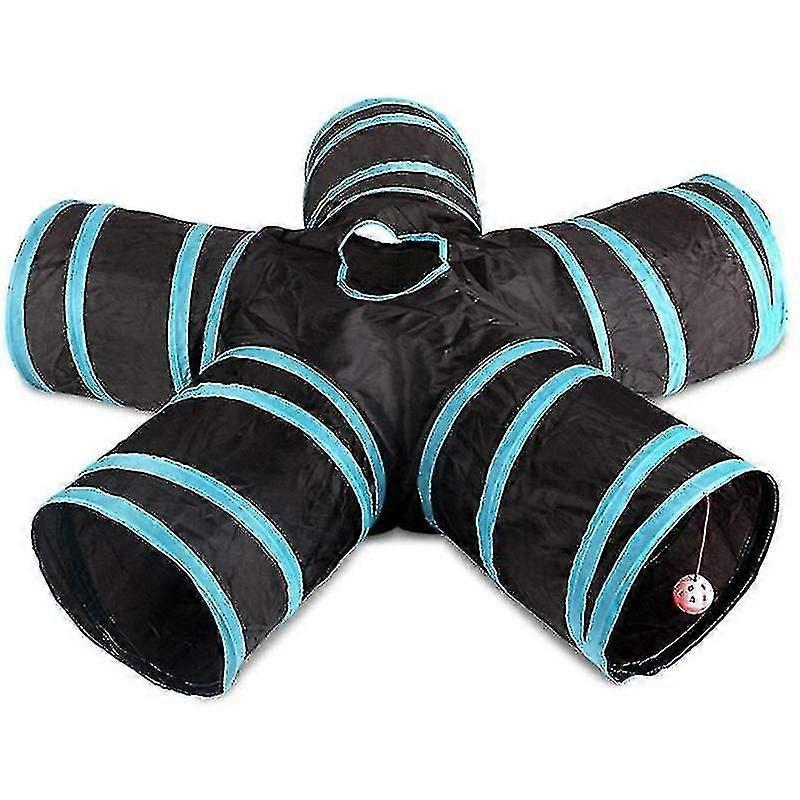 CollapsibleTunnel Tube Kitten Play Toy