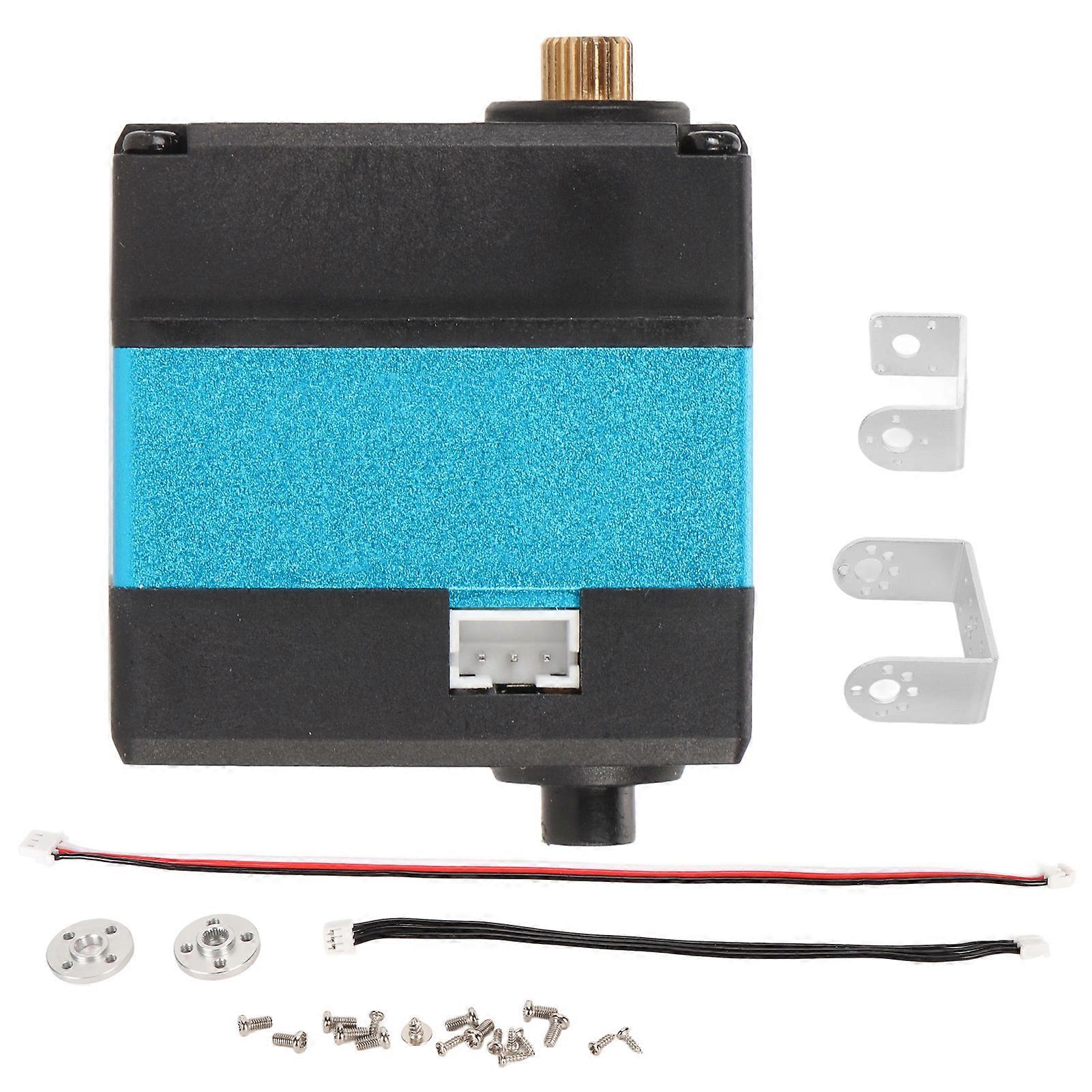 25kg.cm Serial Bus Servo mit großem Spannungsbereich Hochpräziser programmierbarer 360-Grad-Magnetgeber mit großer Torsion