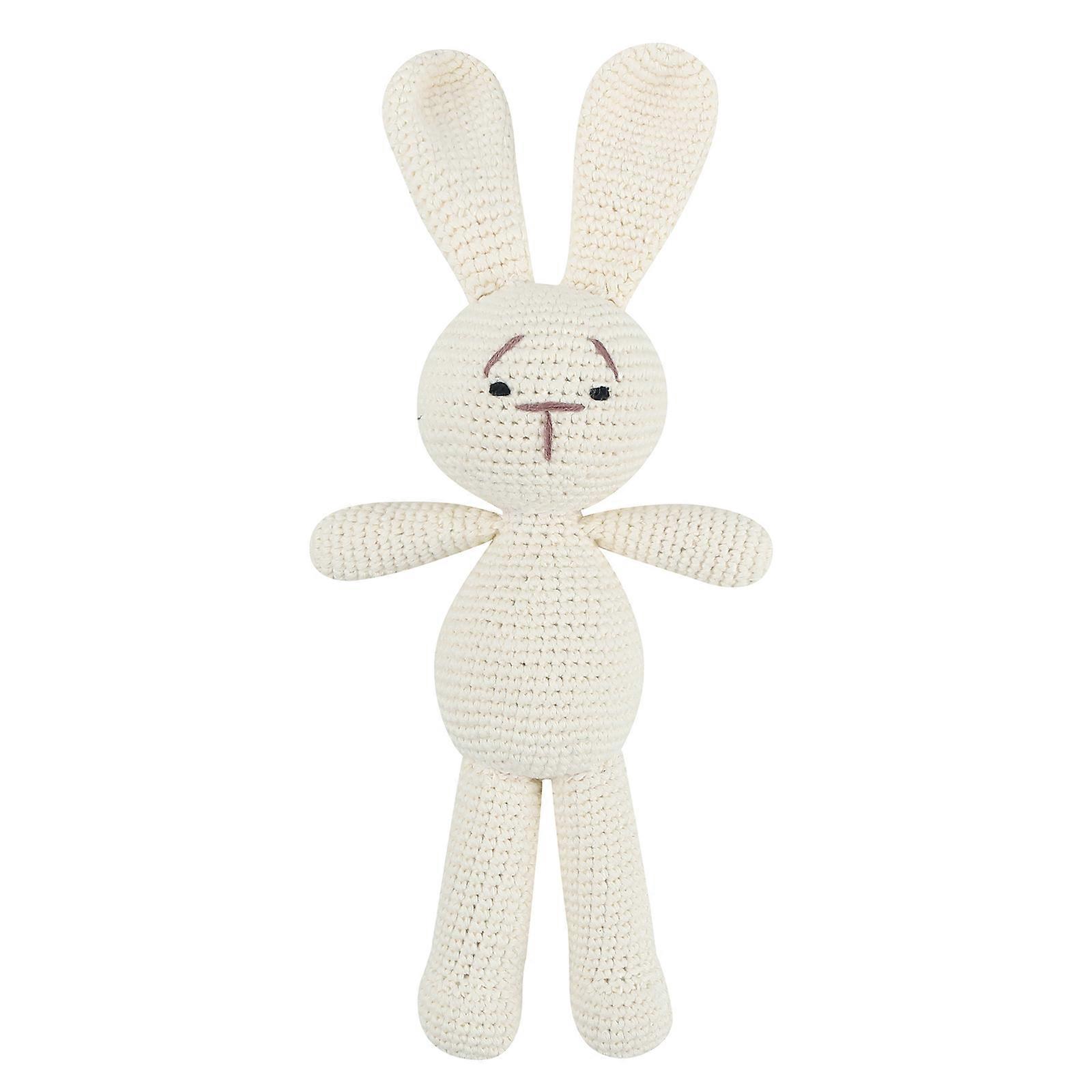 Doll Stuffed Animal Rabbit Toy Soft Comfortable Rabbit Doll Early Education Toddler Toy Home Decors 25cm/10in  818