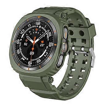 Holes Style PC Watch Case Integrated TPU Watch Band For Samsung Galaxy Watch Ultra 47mm / Ultra 2025