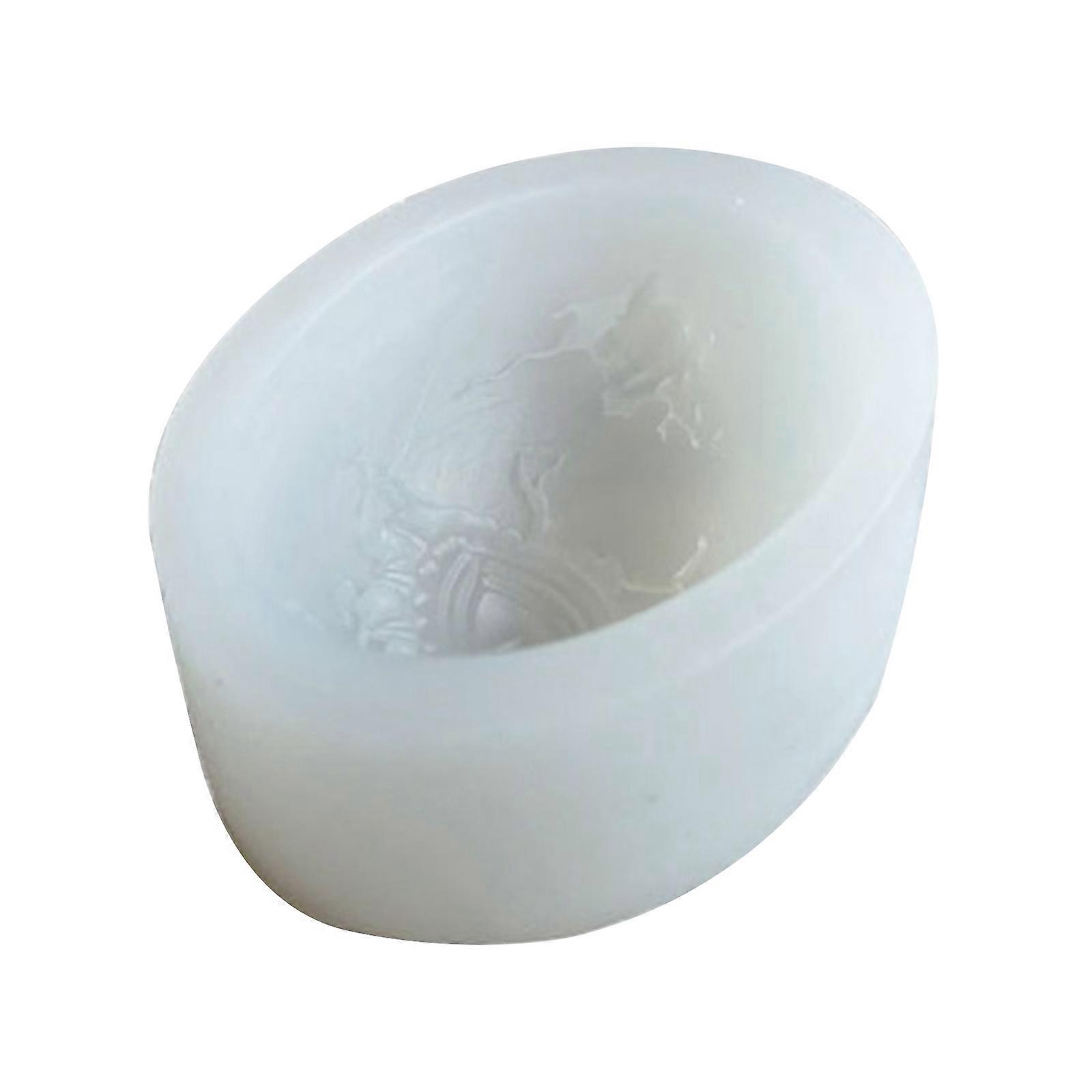 Dinosaur Egg Silicone Candle Mold DIY Crafts Projects Tear Resistance Reusable Soap Making Mould Present Accessory
