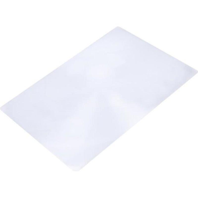 Full Page Fresnel Lens XL 3X Magnifying Glass Silver