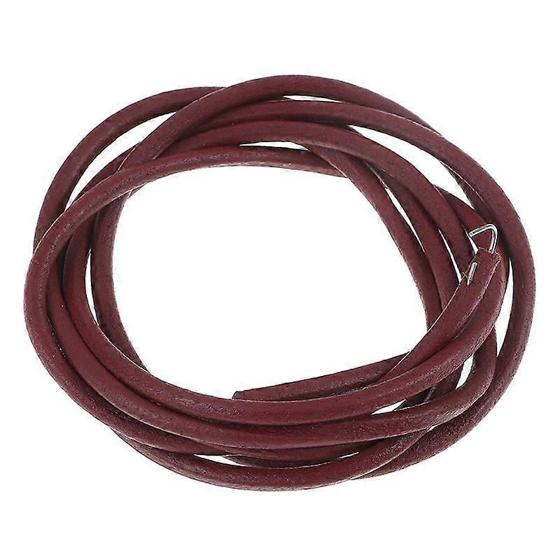 72" 183Cm Leather Belt Antique Treadle Parts + Hook For Singer Sewing Machine