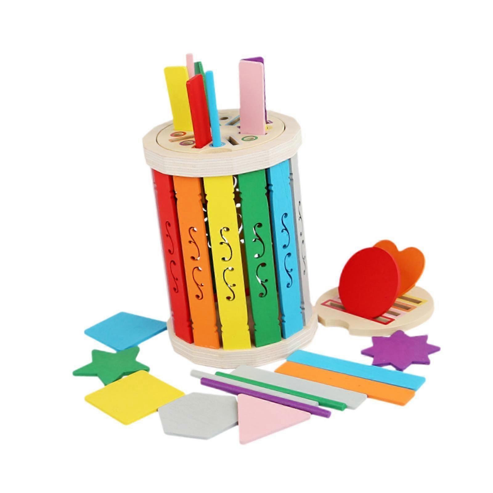 Busy Board Matching Game Educational Color Sorting Sensory Toy for Kids Baby