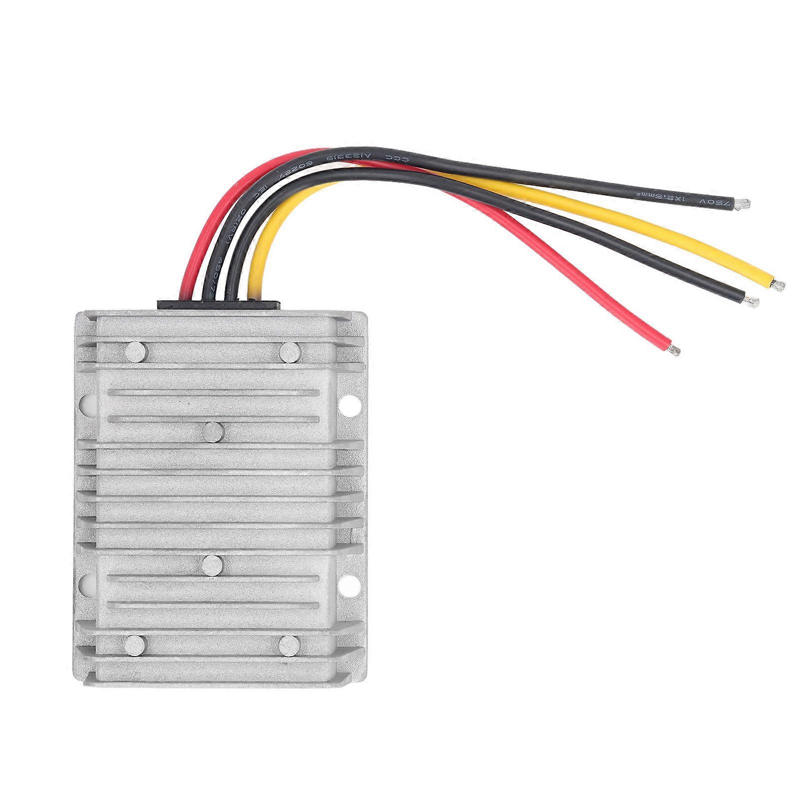 Power Adapter, DC 12V 24V to 48V 10A Voltage Booster, Non-Isolated Step-Up Converter Module, Waterproof IP67, 480W