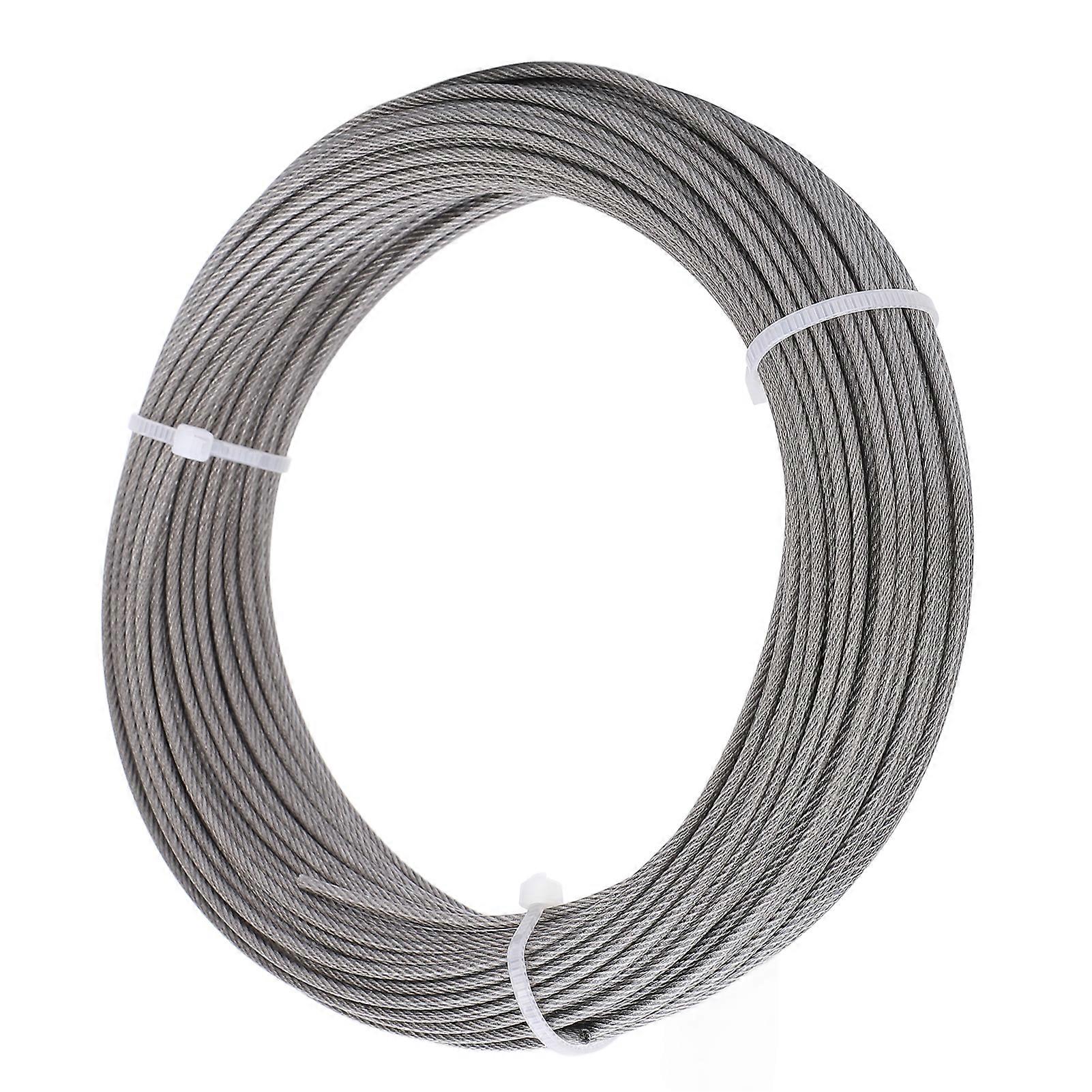 Kit de tensor de cabo de aço inoxidável de 100 pés e 2 mm