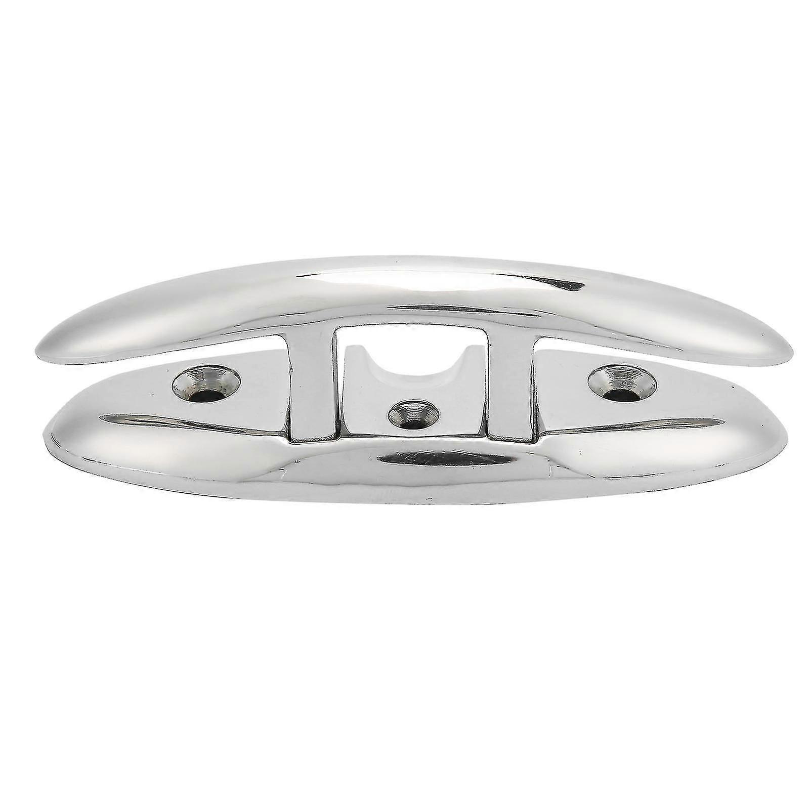 Flip Up Folding Dock Cleat 316 Stainless Steel Anti Corrosion Hardware For Marine Boat Yacht(6in )