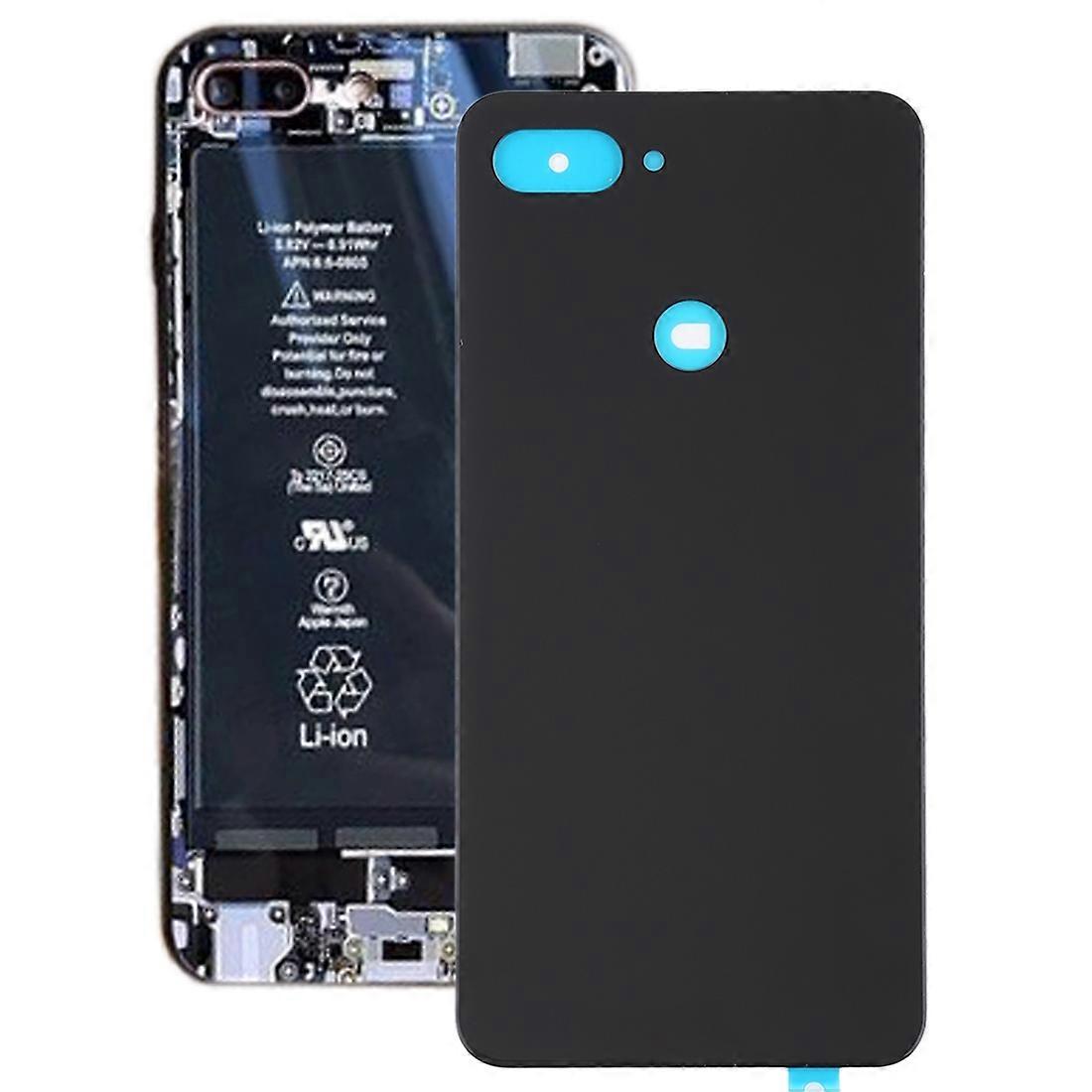 Back Cover for Xiaomi Mi 8 Lite(Black)