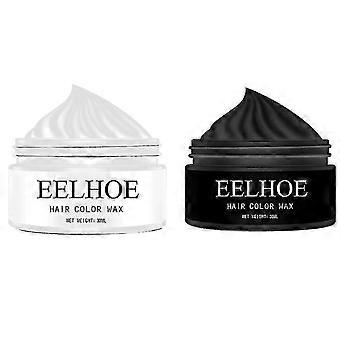 Granny Gray Colorful Hair Wax Hair Mud Long-lasting Styling Natural Fluffy Color Disposable Dyed Hair Wax