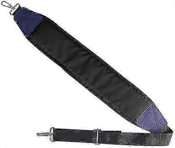 Golf Bag Shoulder Strap Single Padded Adjustable Straps Universal Replacement With Stainless Metal Hook (1pc)