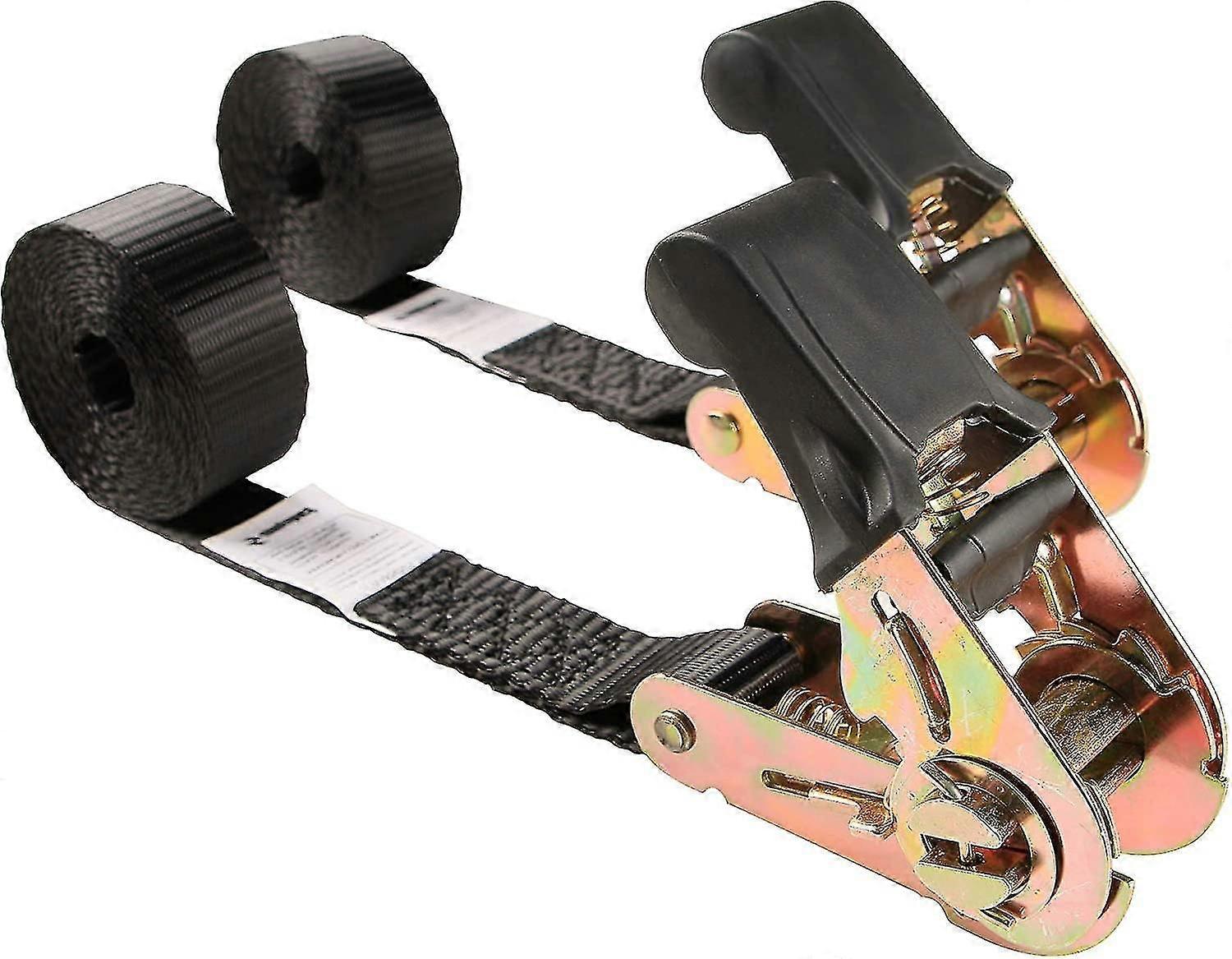 Endless Ratchet Tie Down stropper, slitesterk nylon svart stropp ned ratcheting sikring stropper, heavy duty cargo tie downs, spor Spring Fittings, last stropp