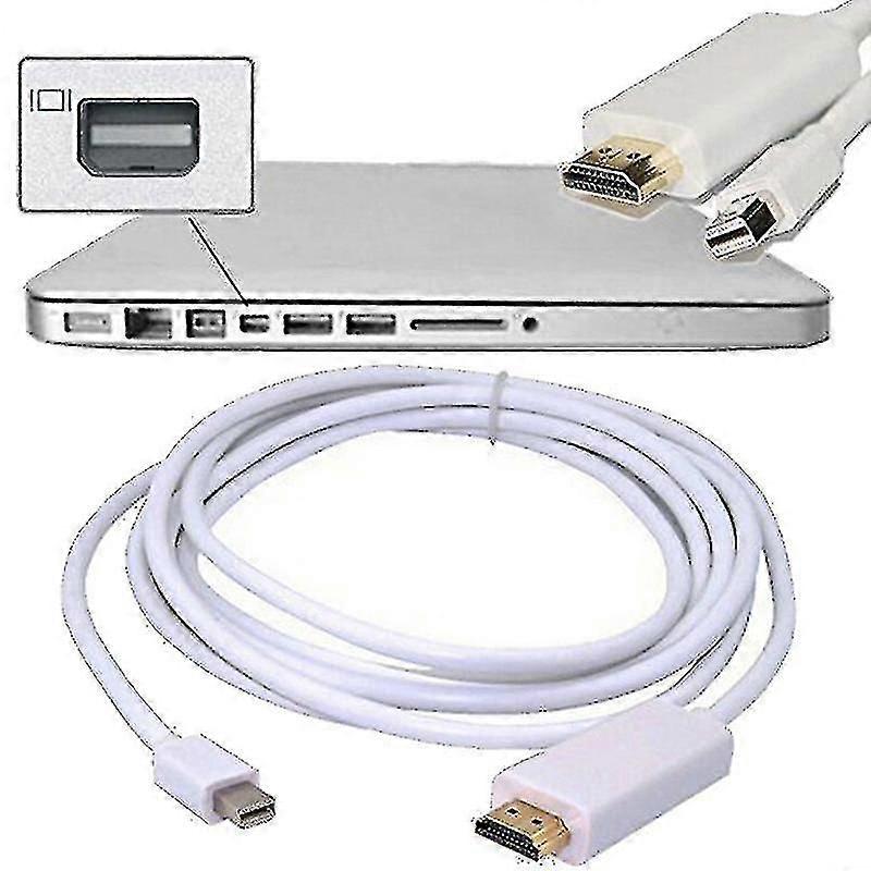 Useful Thunderbolt Mini Displayport Dp To Hdmi Adapter Cable For Mac Macbook