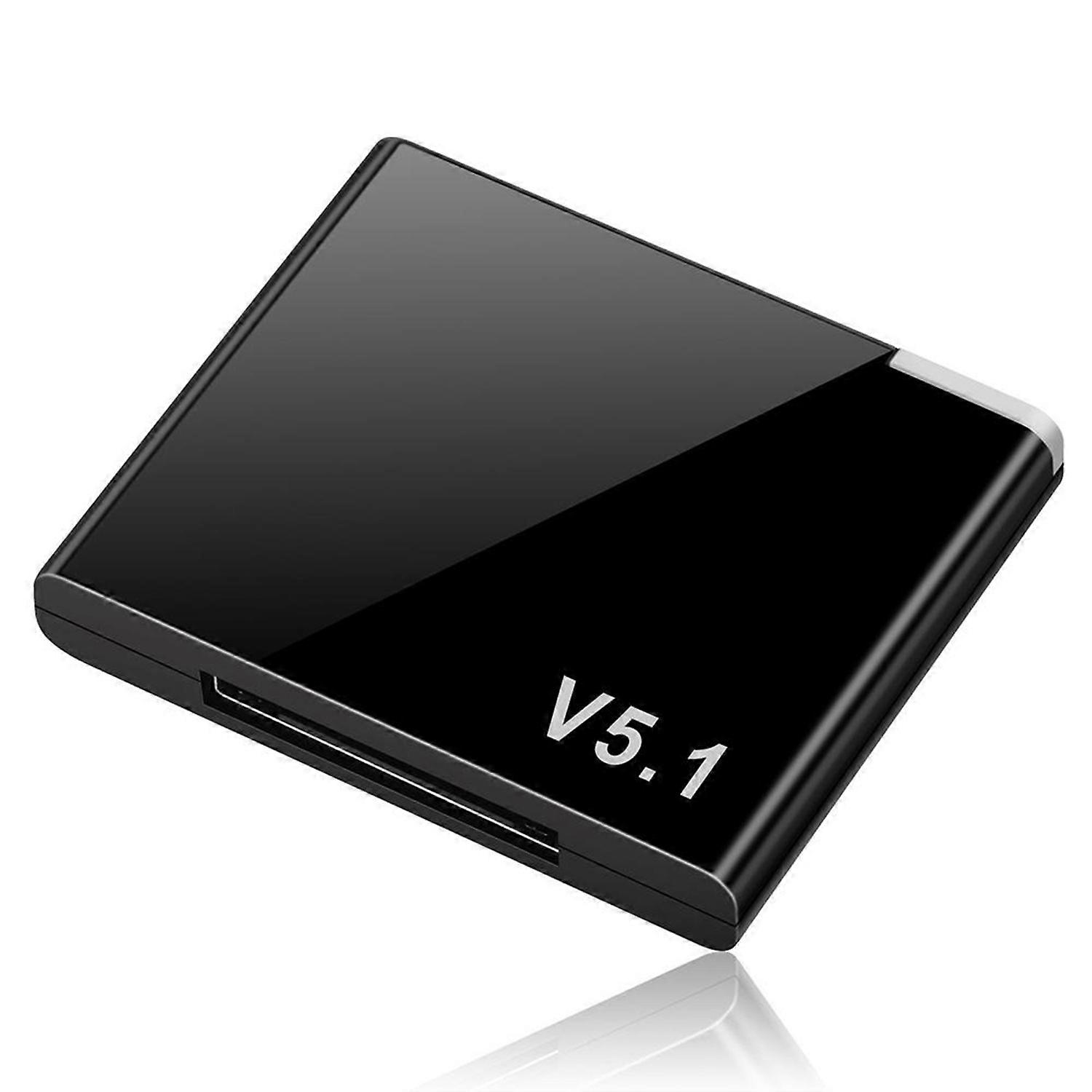 30-pin Bluetooth 5.1 Audio Receiver Speaker Mini Wireless Adapter 30-pin Jack Analog for iPhone