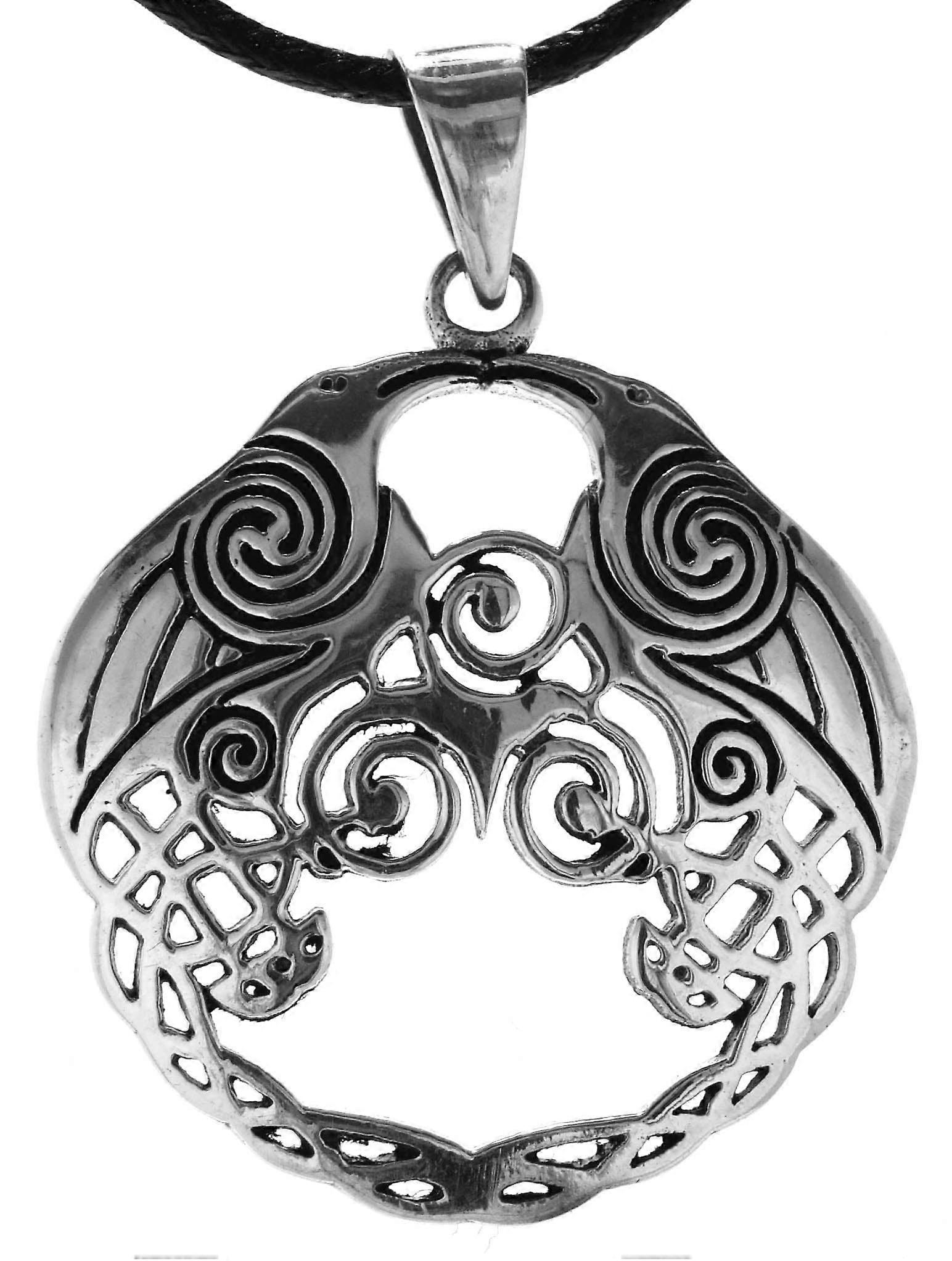 Triskele 350 with Snake Chain - Silver