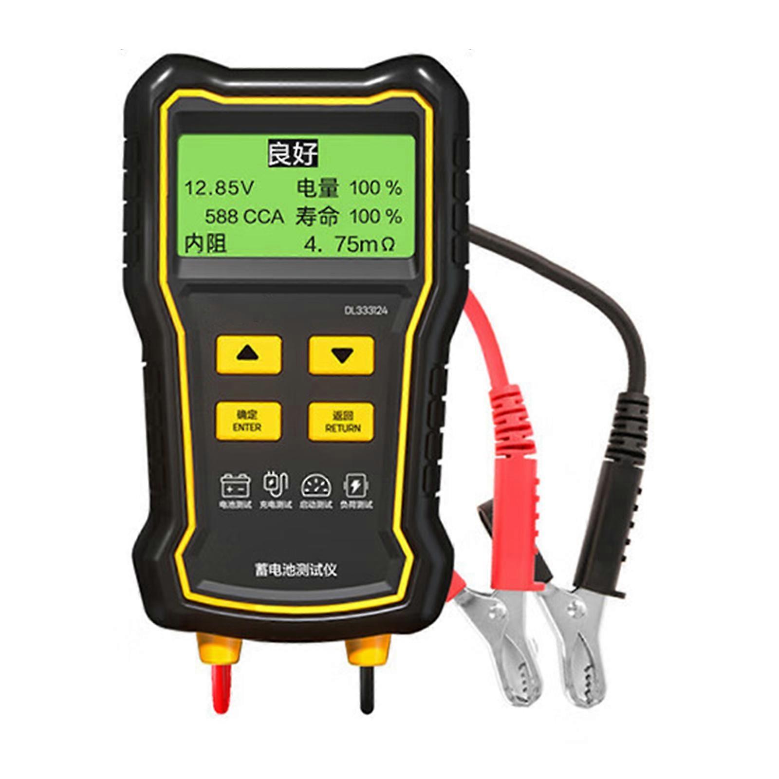Portable Battery Analyzer Automotive Battery Diagnostic Device Fast Reliable Testing Tool Compact Battery Health Checker