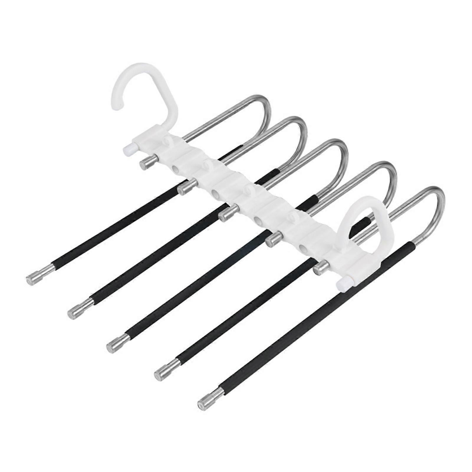 Layered Pants Drying Rack Multi-layer Saving Space Clothes Holder for Bathroom