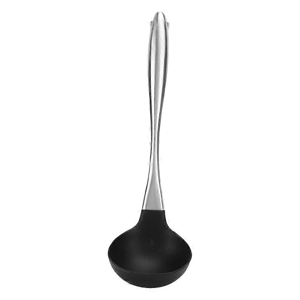 Kitchen Essential, Silicone Soup Ladle with Non-Stick Compatibility and Ergonomic Handle, Ensuring Scratch-Free on Cookware for Essential Kitchen