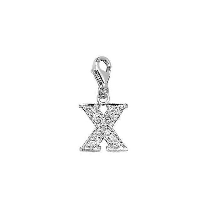 Acotis Silver Pendant Zirconia Initial Set G6282/X