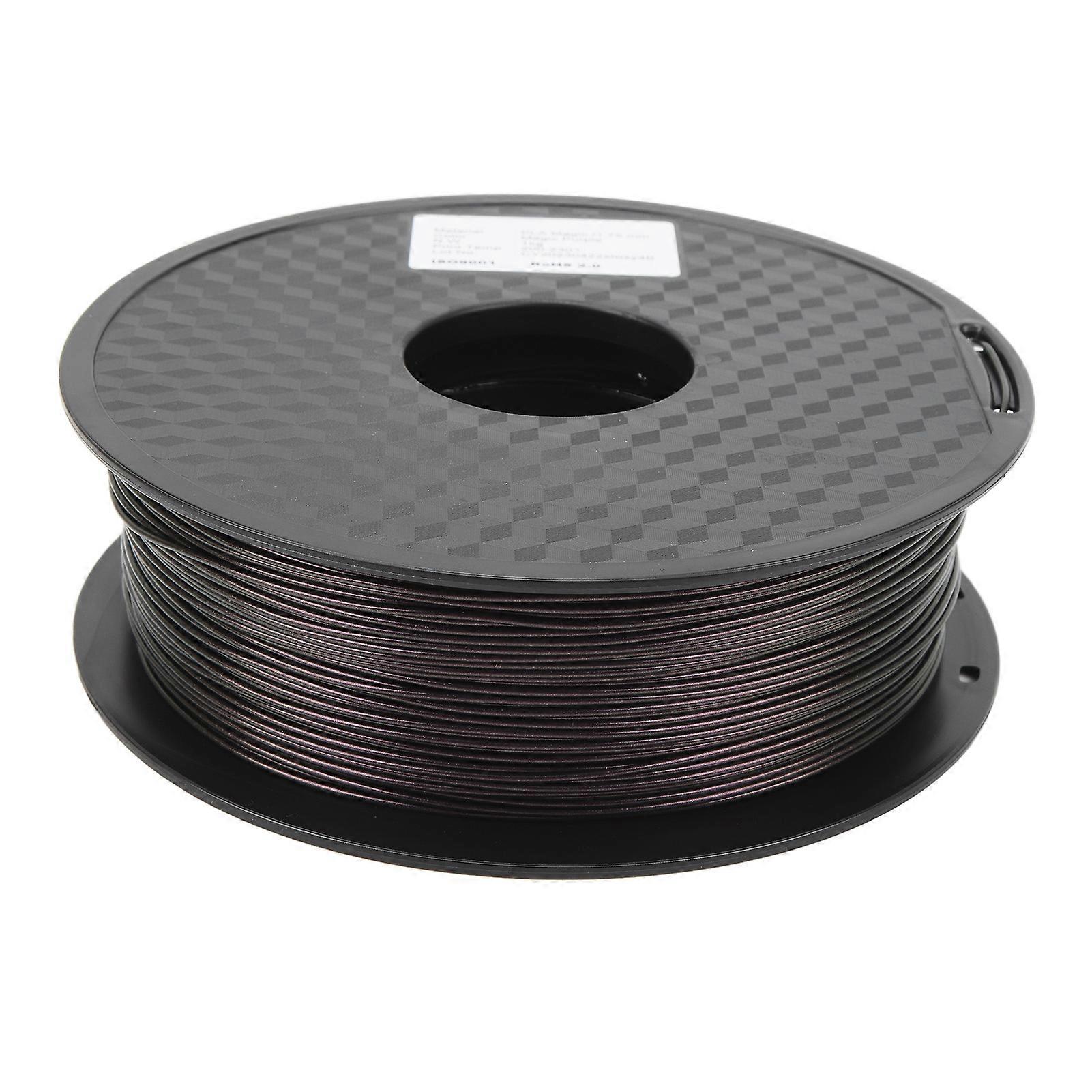 3D Printer Filament 1.75mm PLA Filament Violet Color Filament Printing Material Consumable for DIY