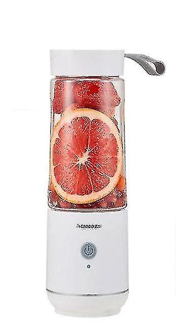 Portable Usb Electric Juicer Smoothie Maker(white)