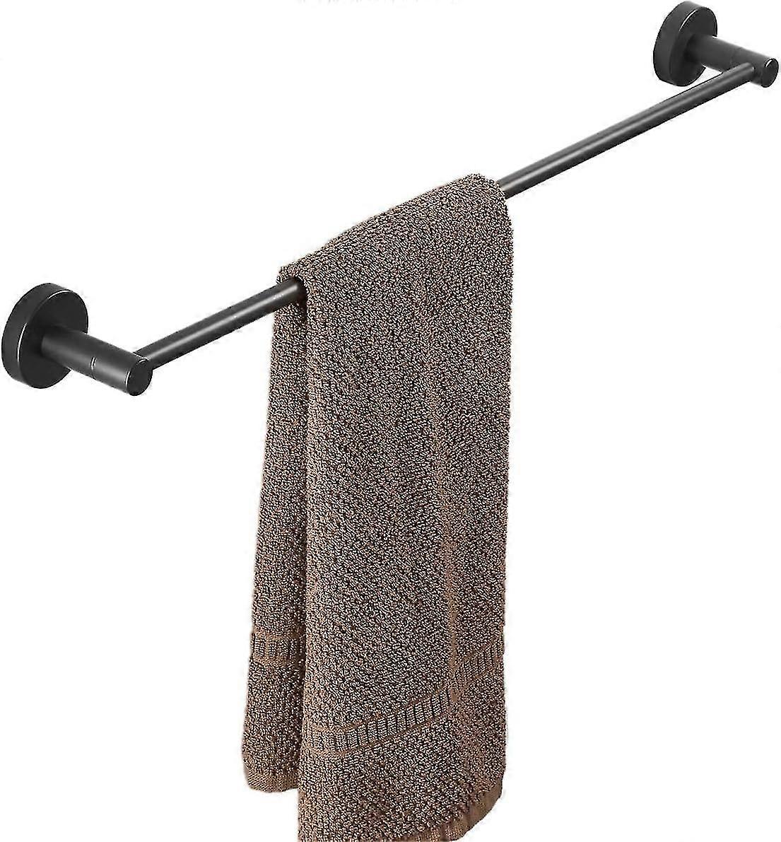 40cm Wall Mounted Towel Rack For Bathroom Or Kitchen, Black Edition a
